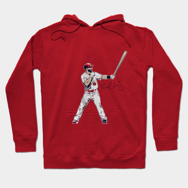 Paul Goldschmidt Superstar Pose Hoodie by lavonneroberson